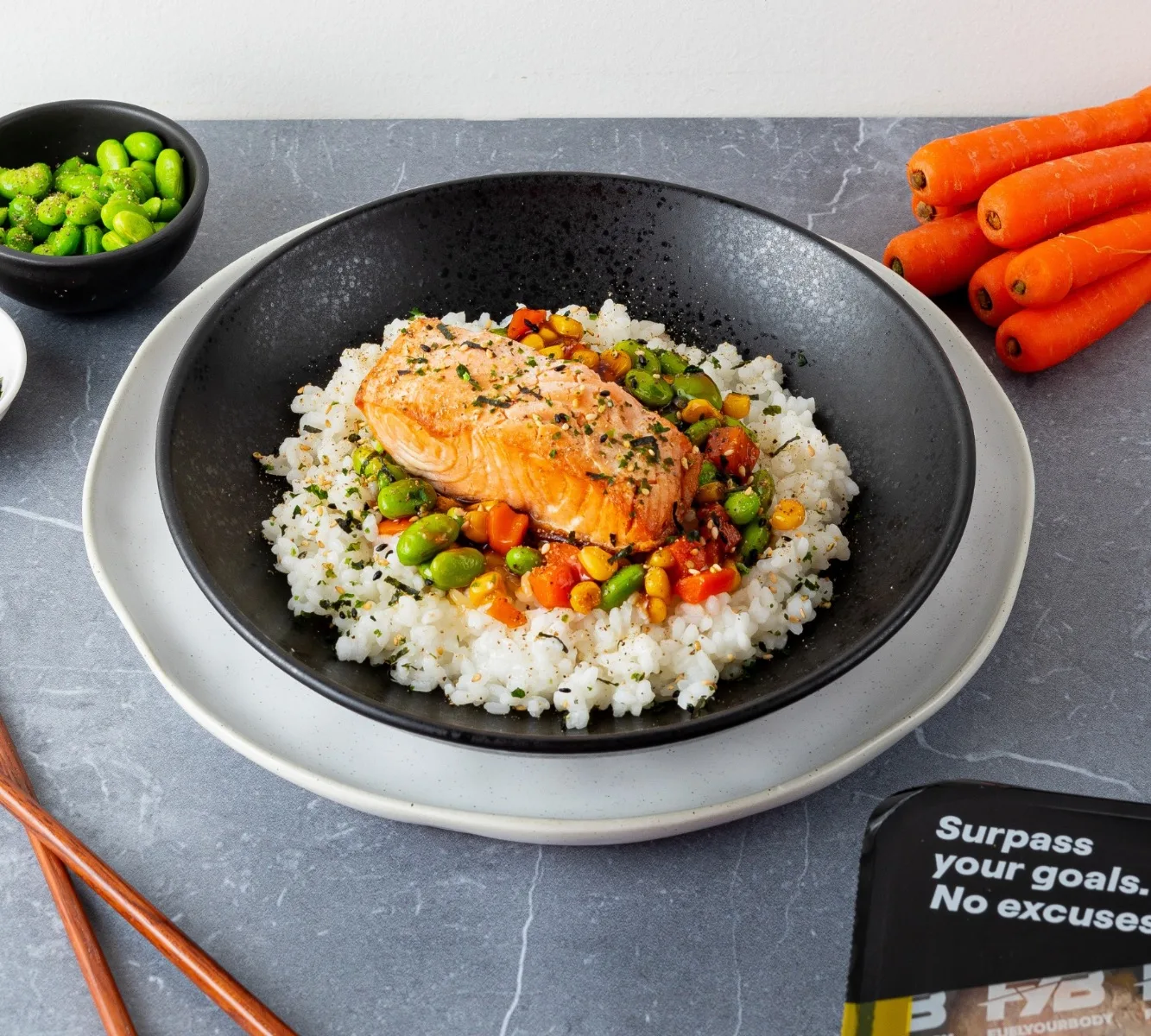 Bloemkoolrijst - Zalm Teriyaki [LOWCARB]